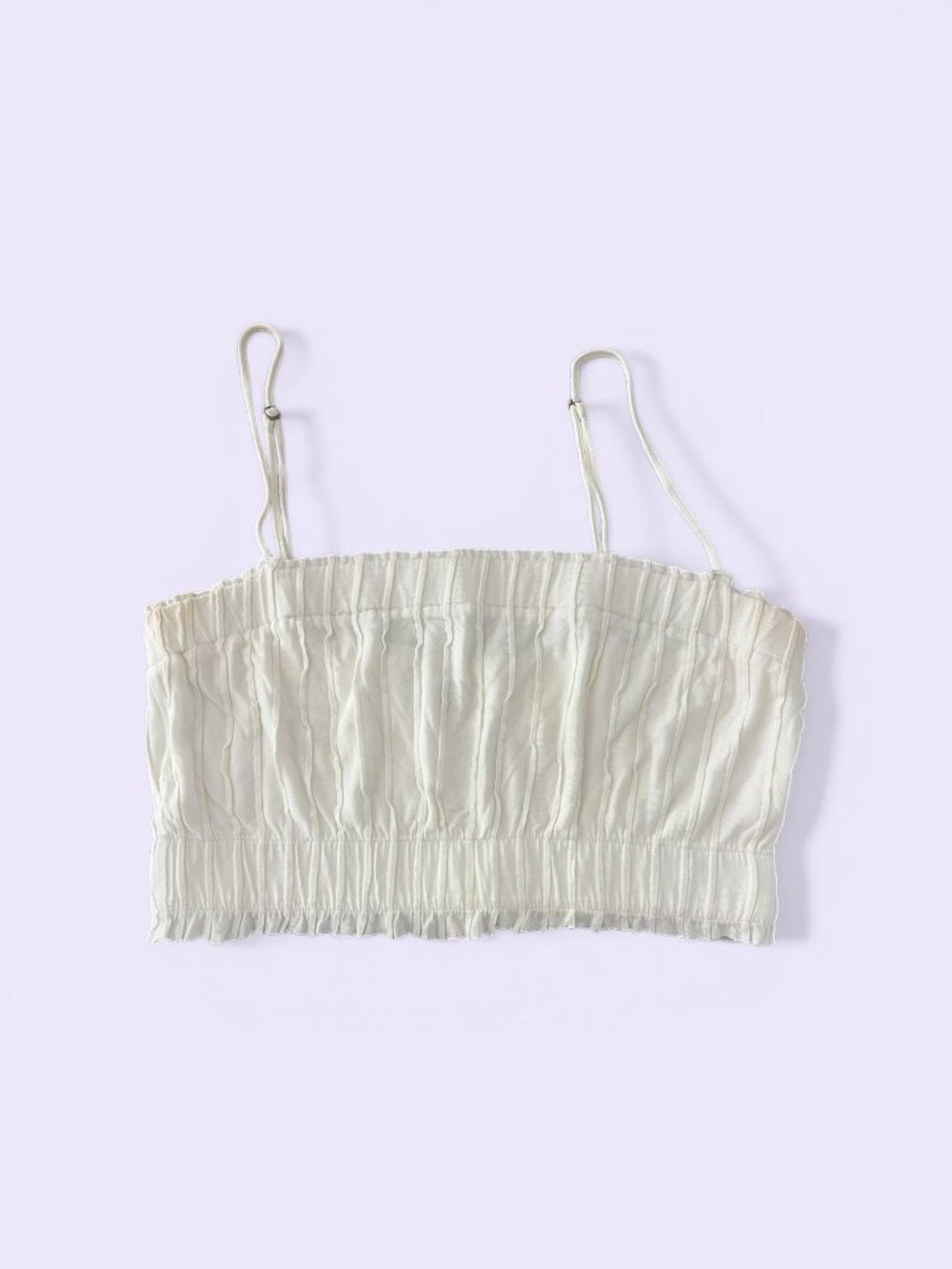 Theory white cropped top